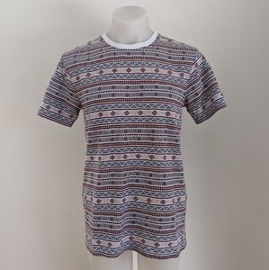 1901 Patterned Short Sleeve T-Shirt, M